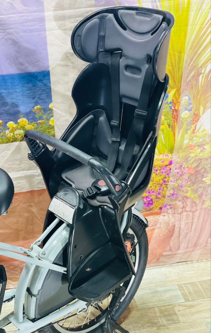 超人気！BIKKE ビッケ⭐️ブリヂストン子供乗せ電動自転車Y2457