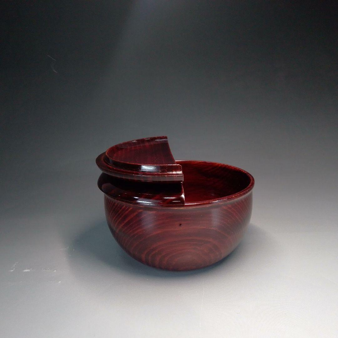 老松茶器　仕覆　一重蔓牡丹金襴　桜皮細工　茶筒　2点セット　専用