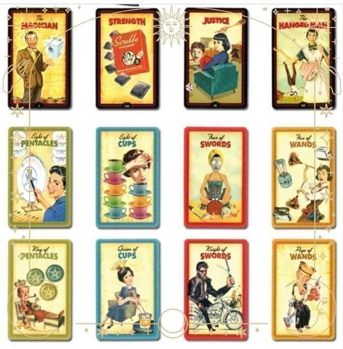 【正規品・海外レトロタロット】新品✨ハウスワイフタロット／主婦のタロット