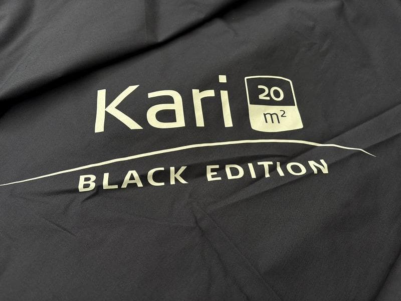 美品！Nordisk ノルディスク タープ カーリ20 ブラックエディション