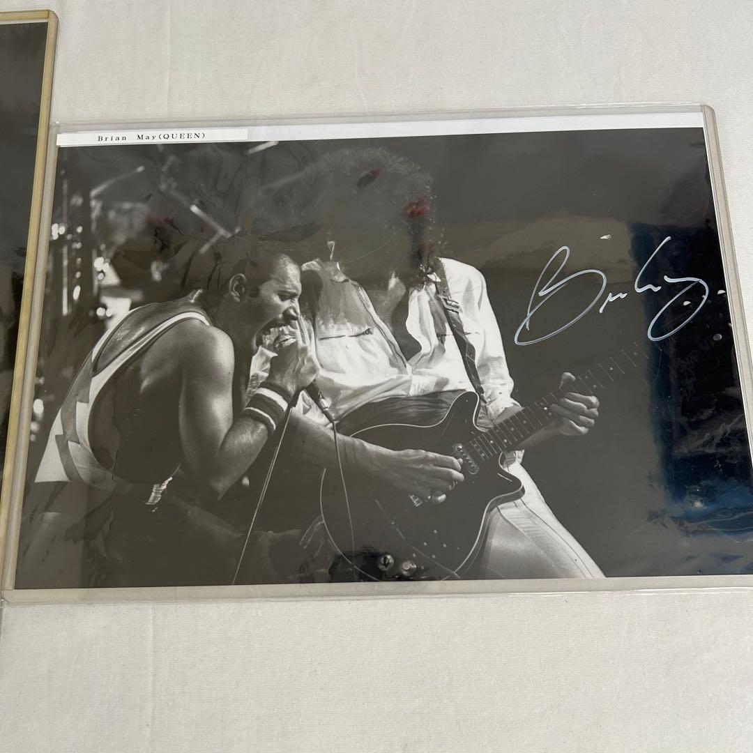 クイーン ブライアンメイ 直筆サイン 証明書付 セット