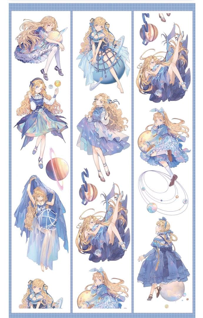 ★本日限定価格★【墨魚さんセット】海外マステ 人物マステ15巻 新品 まとめ売り