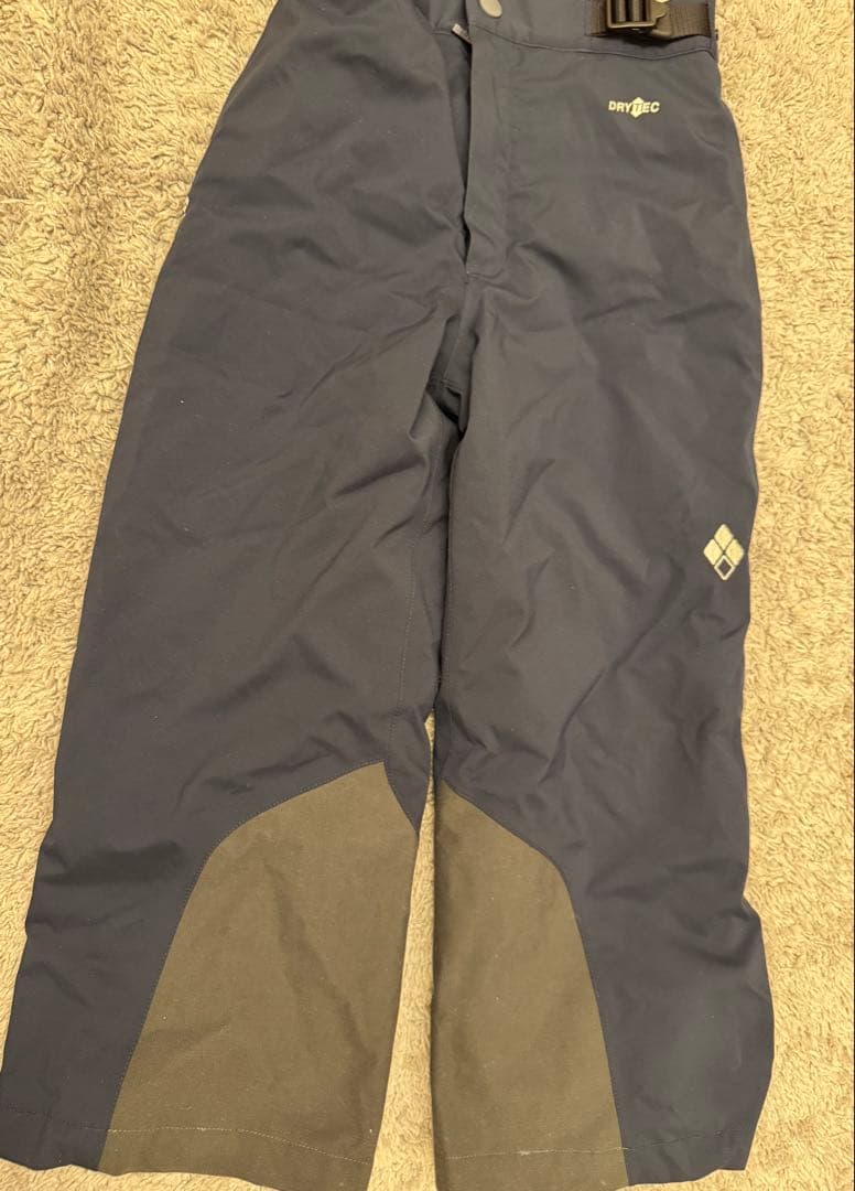 【キッズ用】mont-bell DRY-TEC サスペンダー付きパンツ