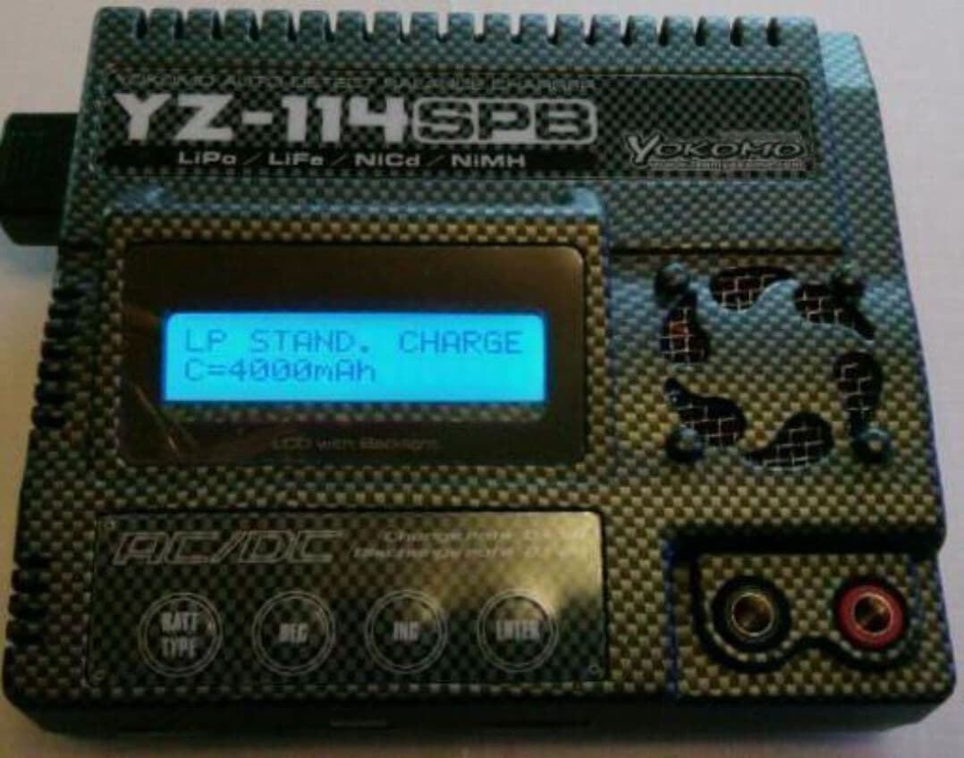 ヨコモ YZ-114 SPB 充電器 放電器 LIPO LIFE AC DC