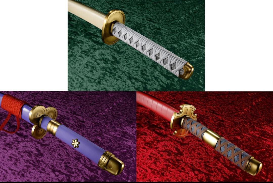 ONE PIECE ワンピースPROPLICA ロロノア・ゾロ　三刀流セット