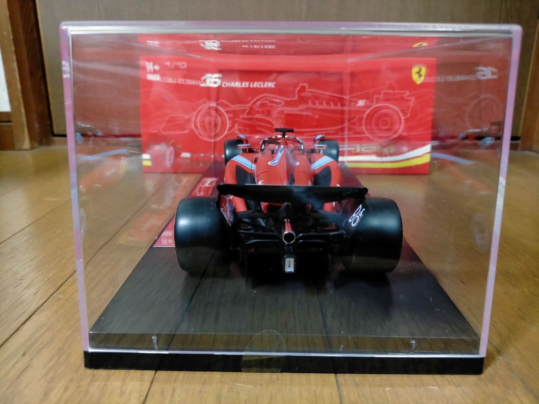 ブラーゴ 1/18 フェラーリ F1 SF-24 ルクレール 2024 ケース付