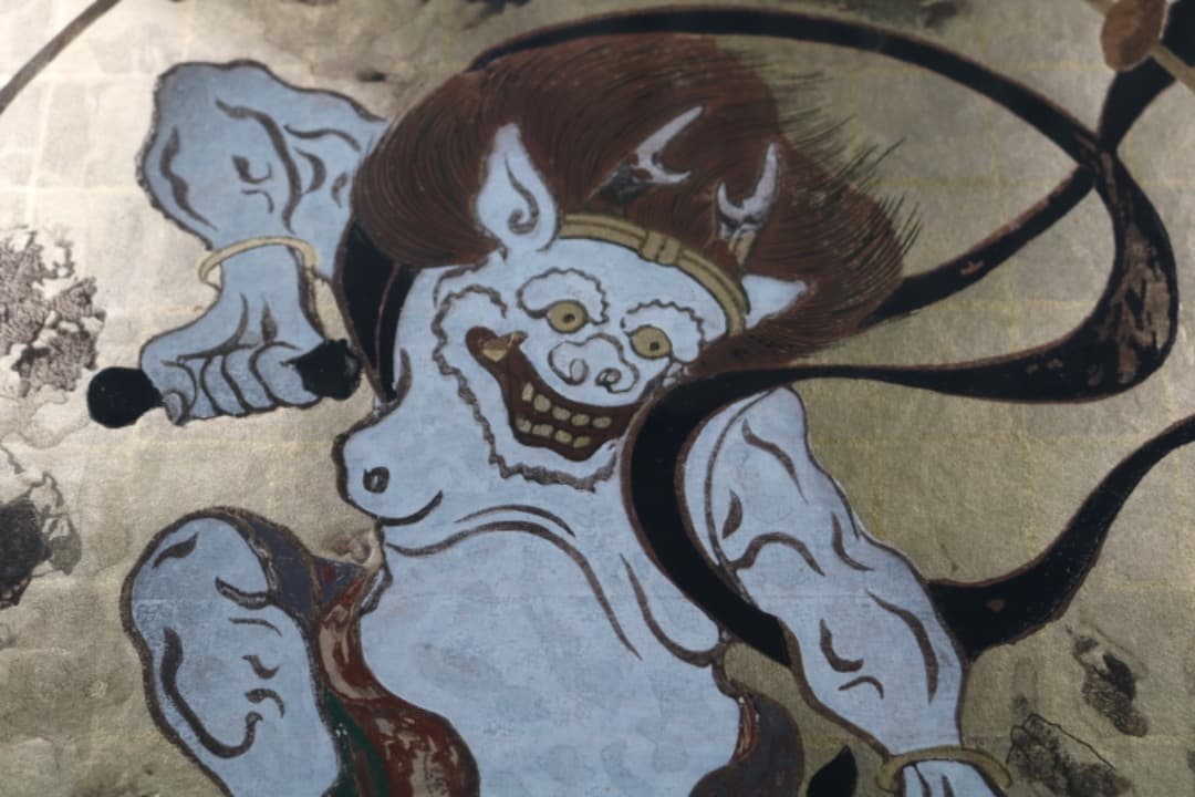 【絵画】俵屋宗達「風神図」「雷神図」2点セット