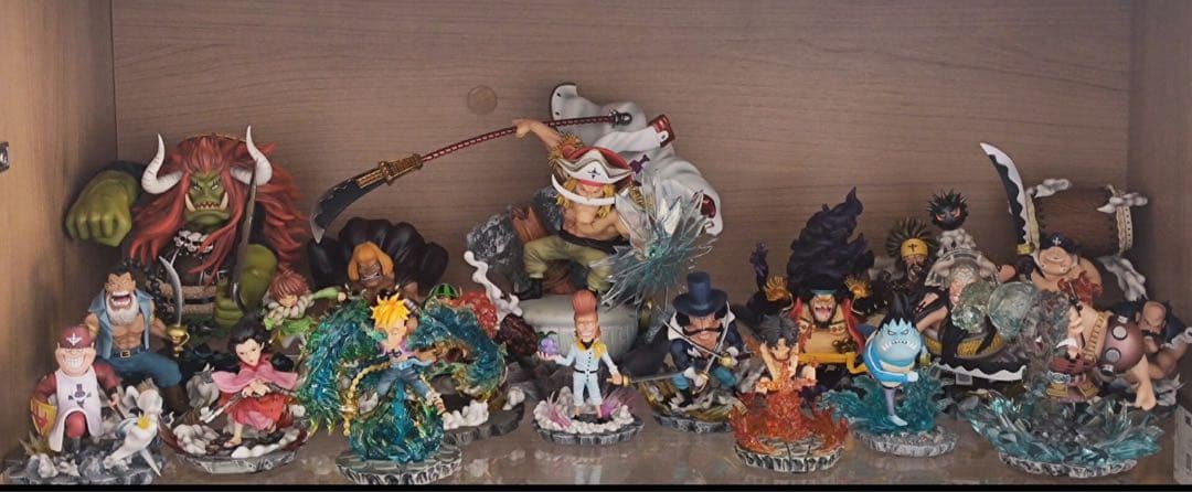 ONE PIECE 白ひげ海賊団 18点 ガレージキット ガレキ スタチュー①