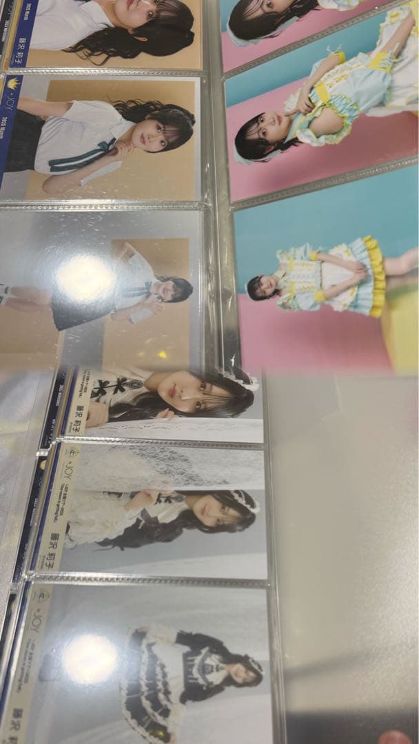 ニアジョイ ≒JOY 藤沢莉子 生写真 封入 コンプ まとめ売り