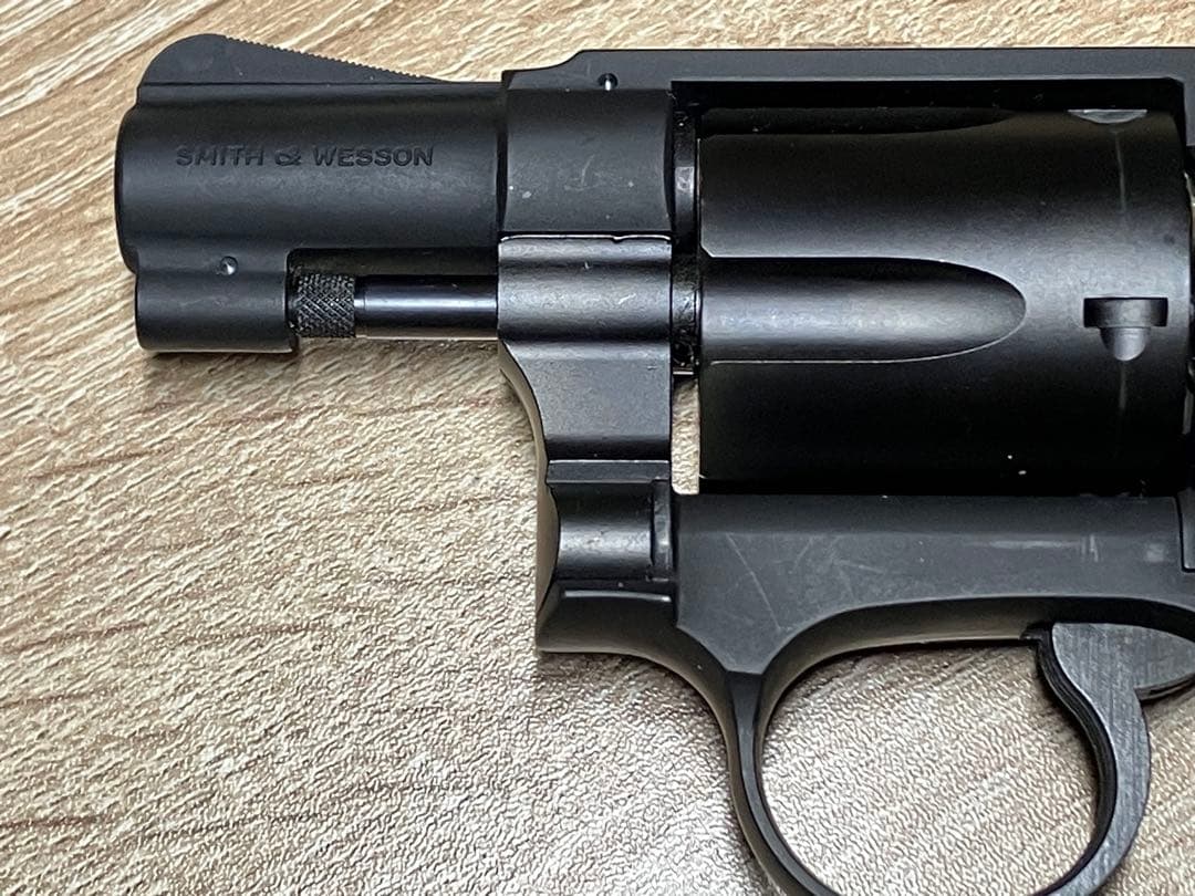 タナカワークス S&W M49 Early HW ガスガン 木製グリップ付き