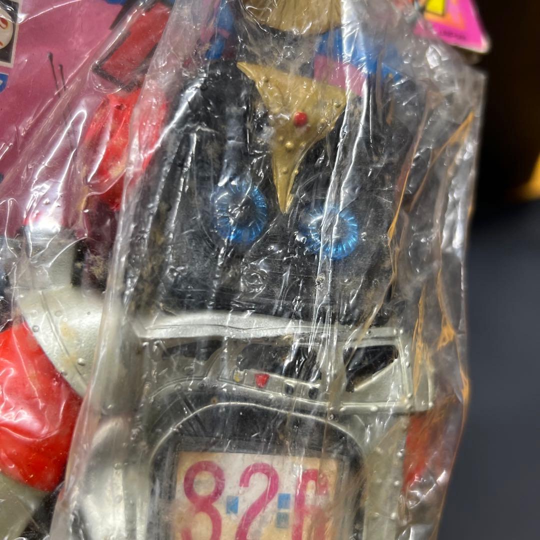 マ*ル様 C3【ダメージ品】①ブルマァク　カリキュラマシーン　ソフビ　かの字