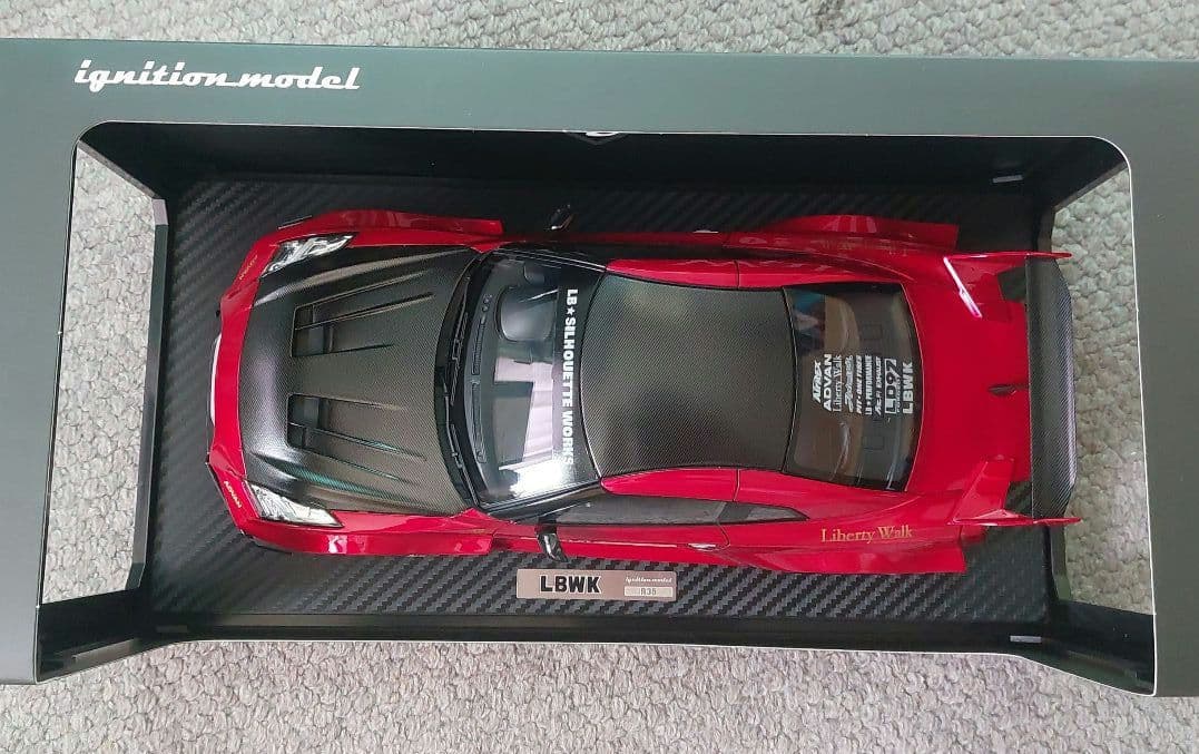 『売約済 ハッピー』1/18LB-シルエットワークスGT日産35GT-RR