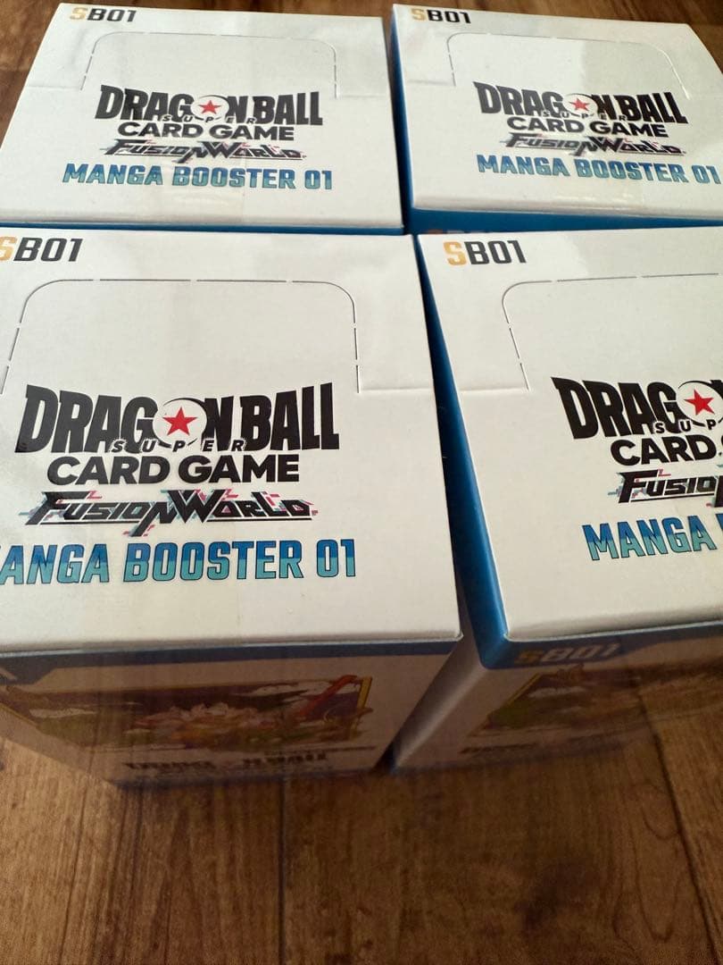 ドラゴンボール　MANGA BOOSTER 01 4box テープ付き