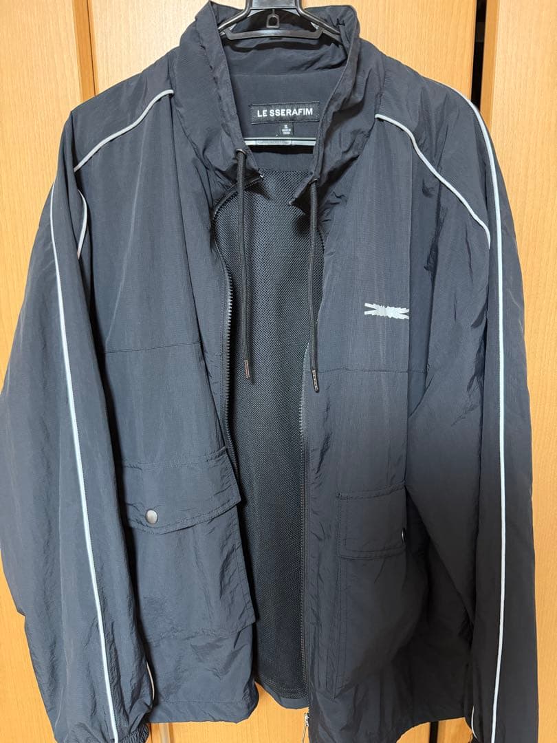 LE SSERAFIM ジャケットEASY CRAZY HOT ブラック XL
