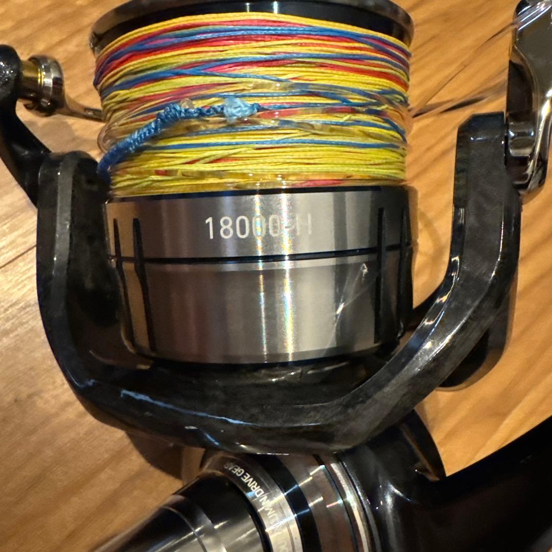 ダイワセルテート18000H スピニングリール 多色ライン