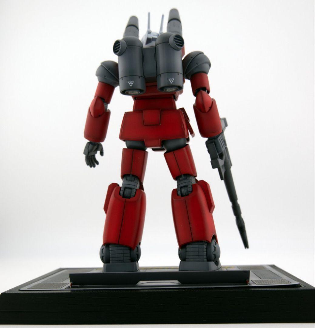 【全塗装・完成品】HG ガンキャノン グラデーション塗装＋特製3D台座＆ケース付