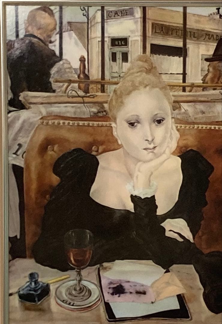 藤田嗣治/レオナール ・フジタ ( カフェ/ Cafe ) 代表作/ 複製画