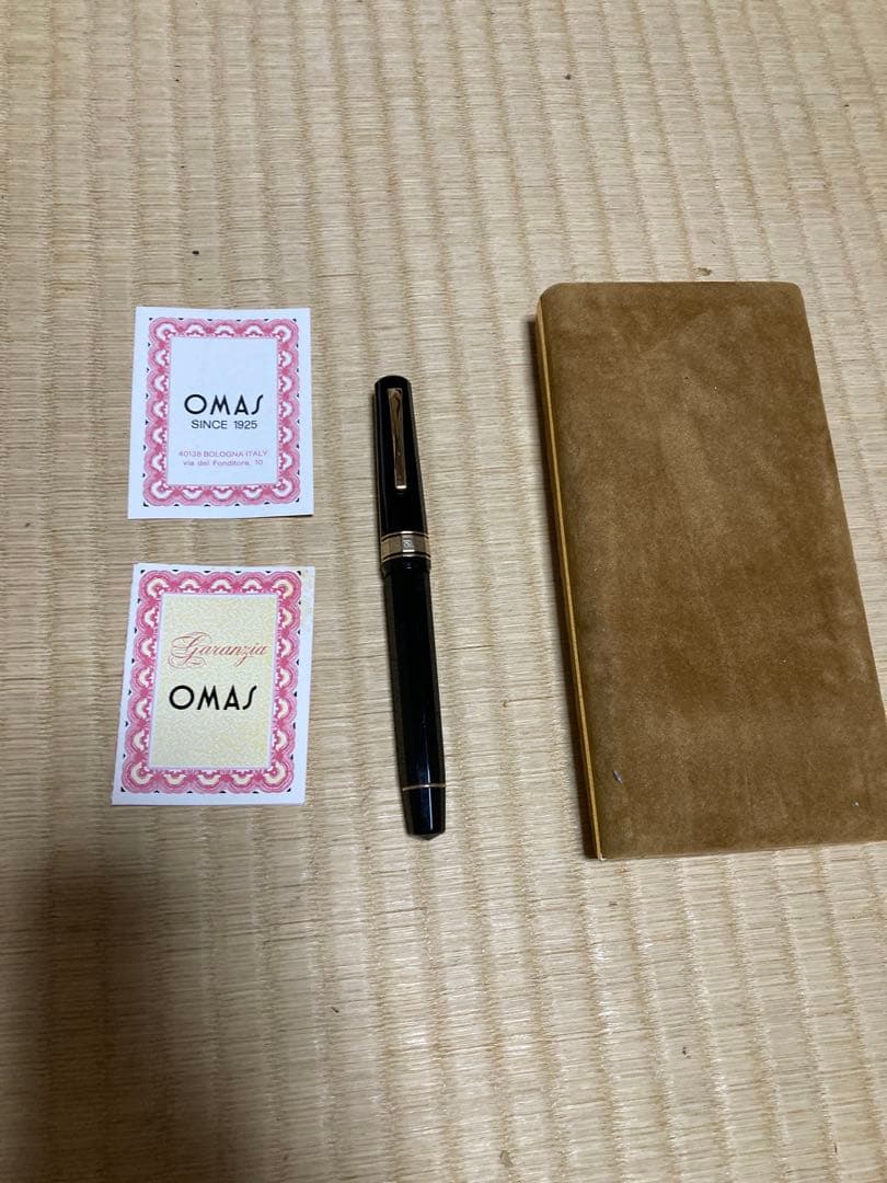 ビンテージオマス万年筆　ＯＭＡ１９３０　ＧｅnTｌｅmam 未使用　元箱付