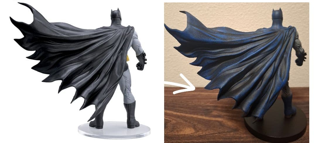 BATMAN DC ACT/CUT バットマン　プレミアムフィギュア　リペイント