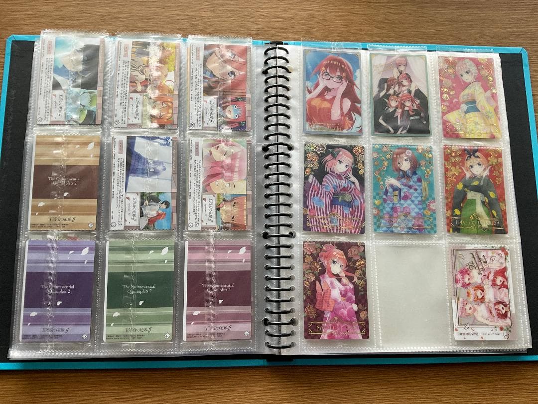 五等分の花嫁 カード・バインダー付き