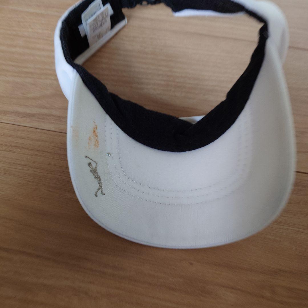 MARK AND LONA ホワイトバイザー