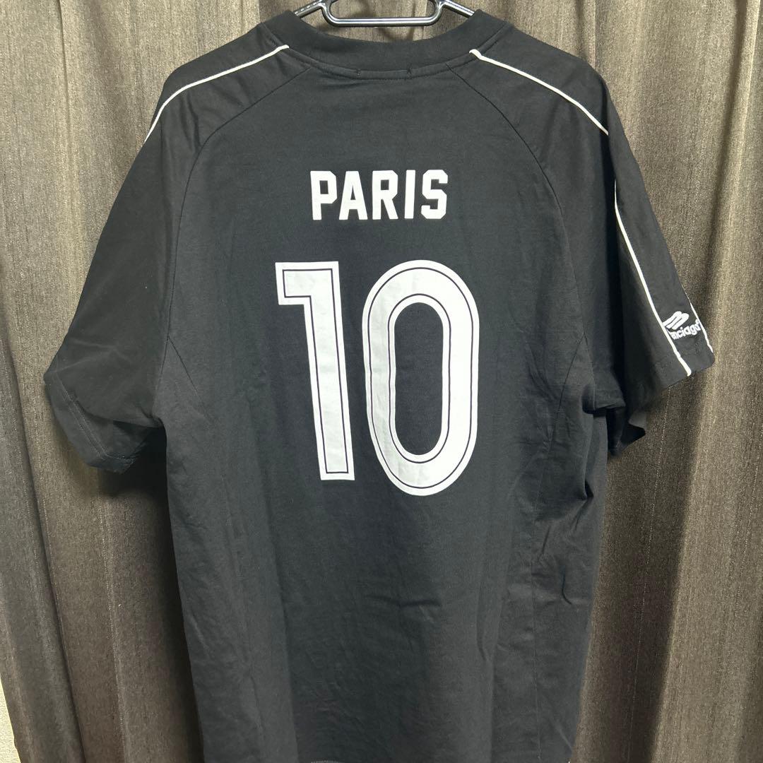 balenciaga サッカーシャツ ブラック 10 PARIS