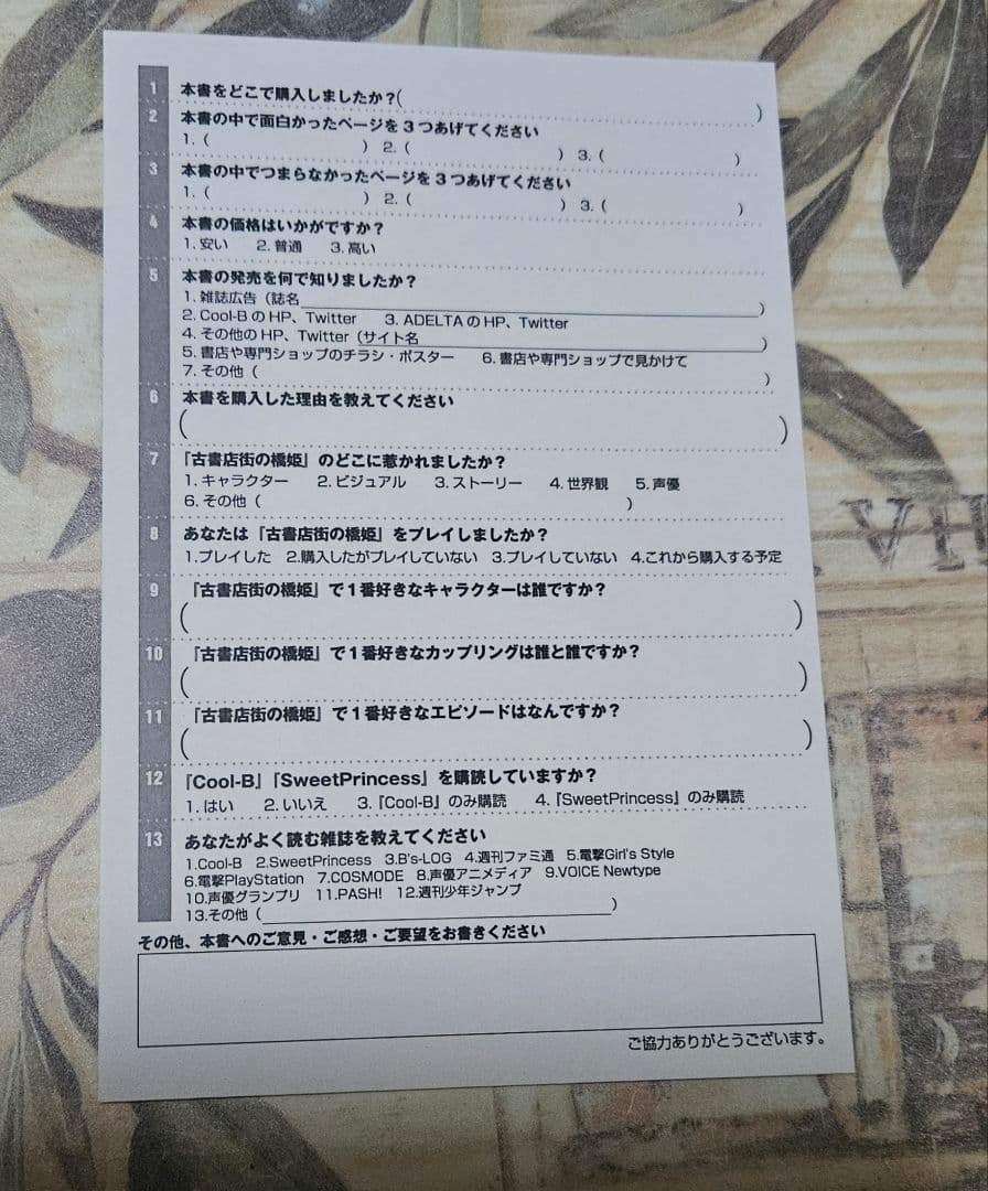 古書店街の橋姫 公式ビジュアルファンブック 大正百景