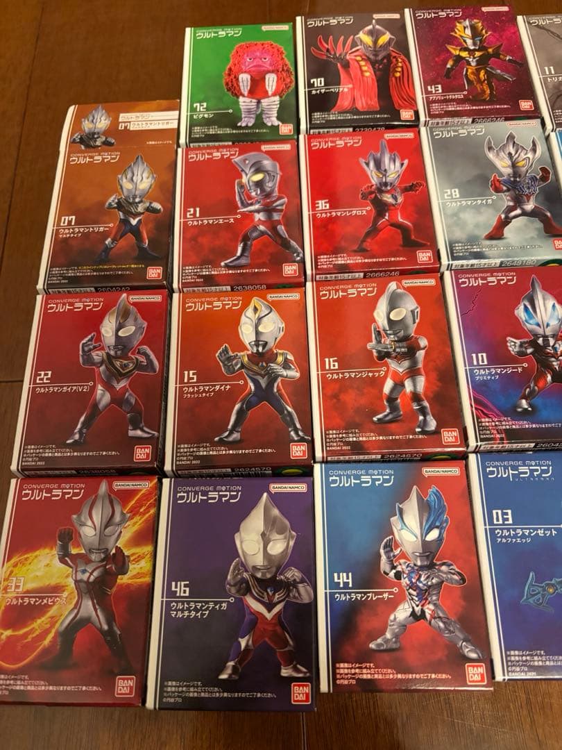 【新品未開封】ウルトラマン コンバージ まとめ売り