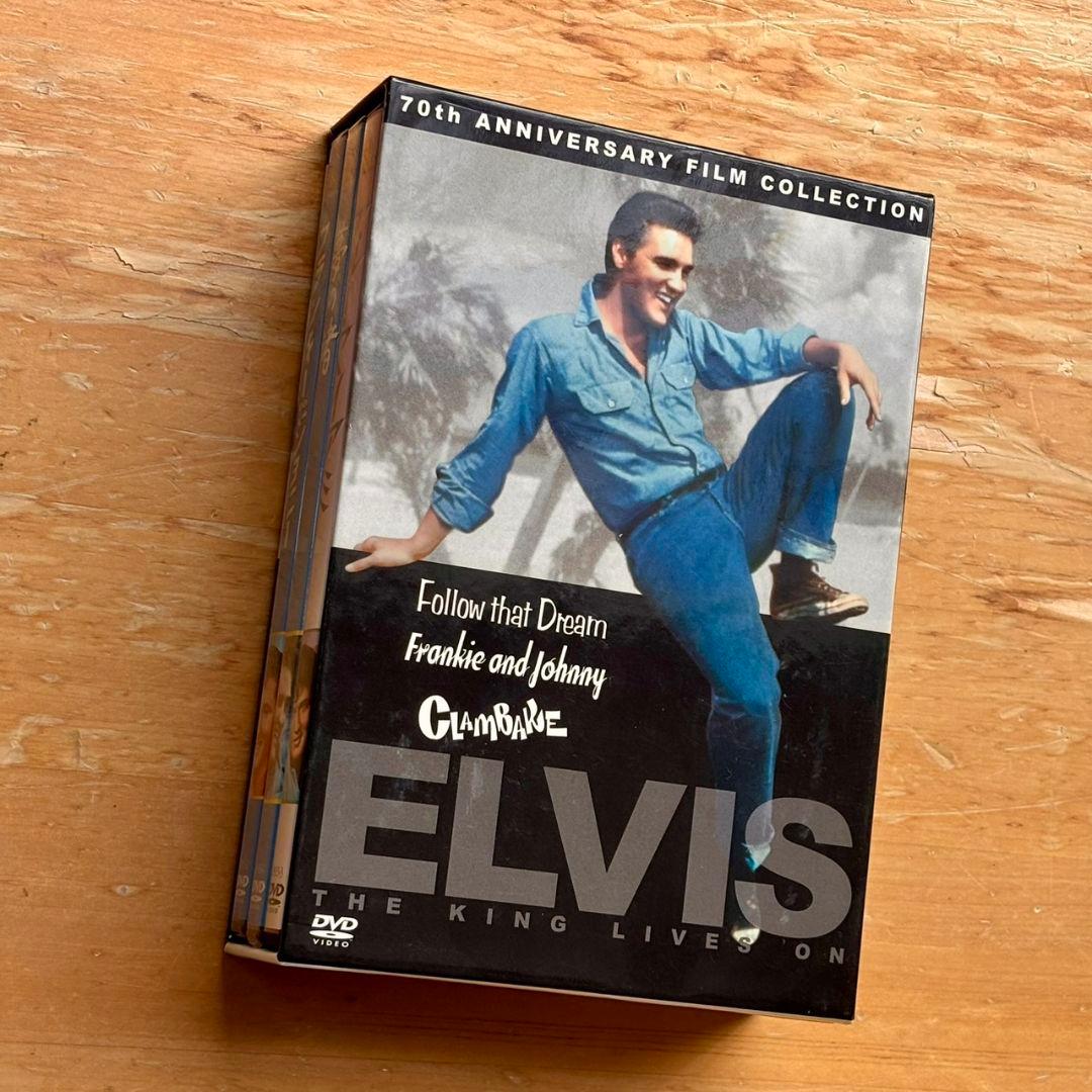エルビス・プレスリー ７０周年記念　フィルムコレクション　DVD 3点セット
