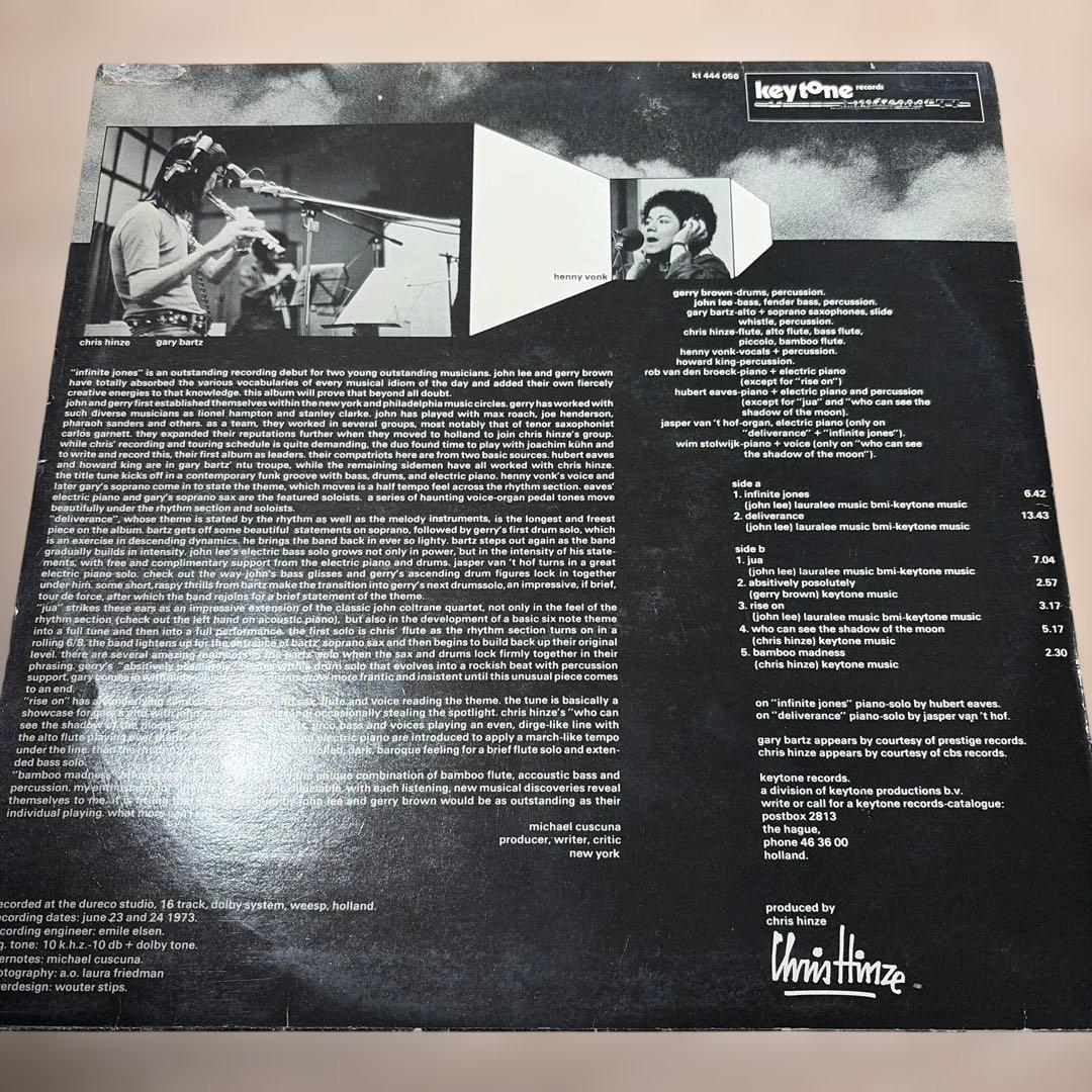 [レコード] オリジナル　john lee infinite jones LP