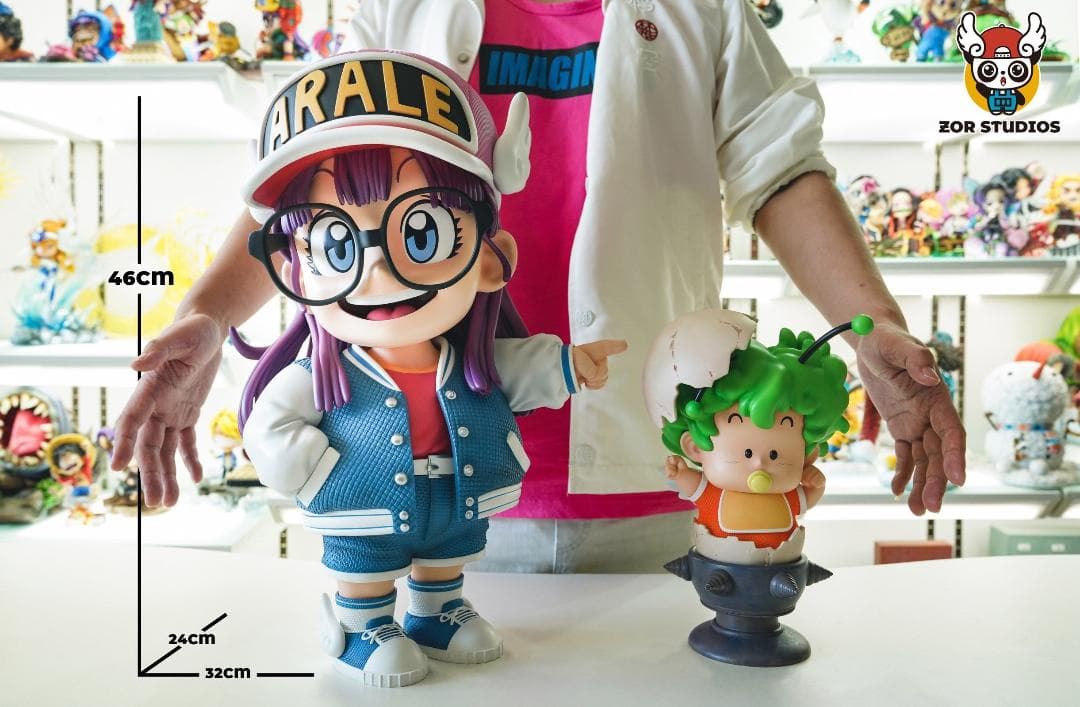 Dr.スランプ アラレちゃん 則巻ガジラ セット ガレージキット フィギュア