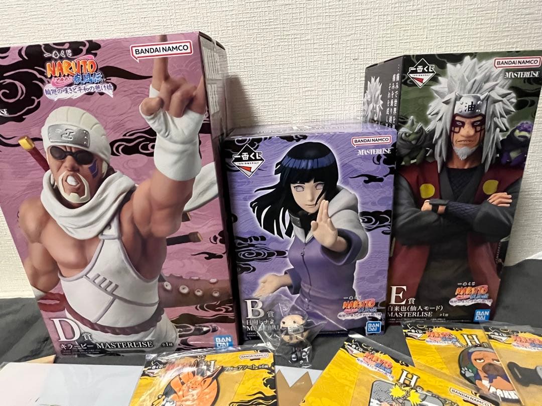 一番くじNARUTO疾風伝 輪廻の嘆きと平和の懸け橋　B賞　E賞　D賞まとめ売り