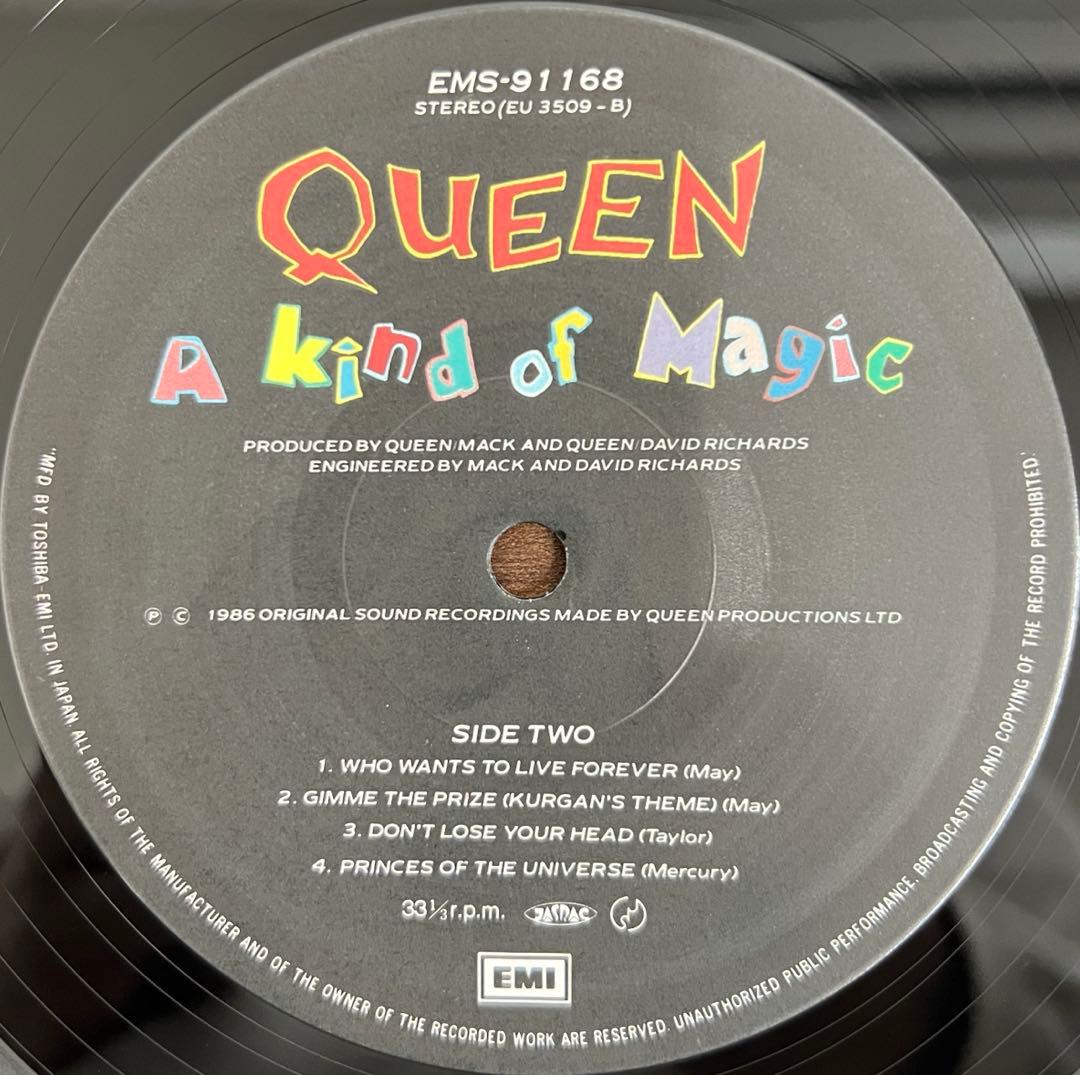 【LP/美盤/帯付】Queen / A Kind Of Magic
