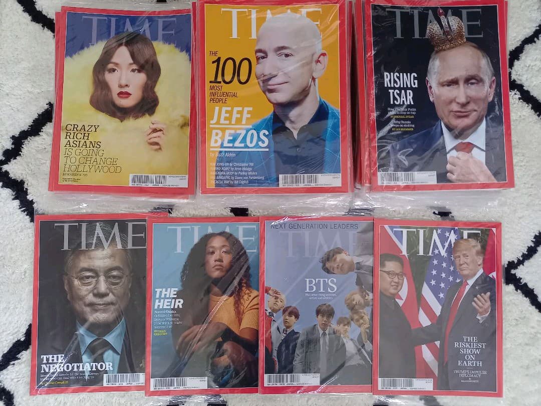 新品未使用 ☆ 米国紙 TIME 119冊セット