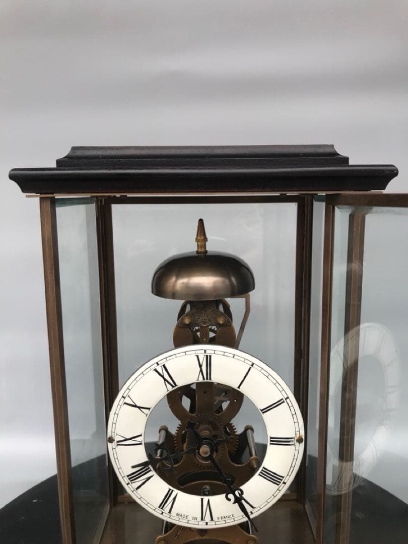 海外時計純銅31日巻き　報時機能付きの座時計　クラシックなインテリア　インテリア