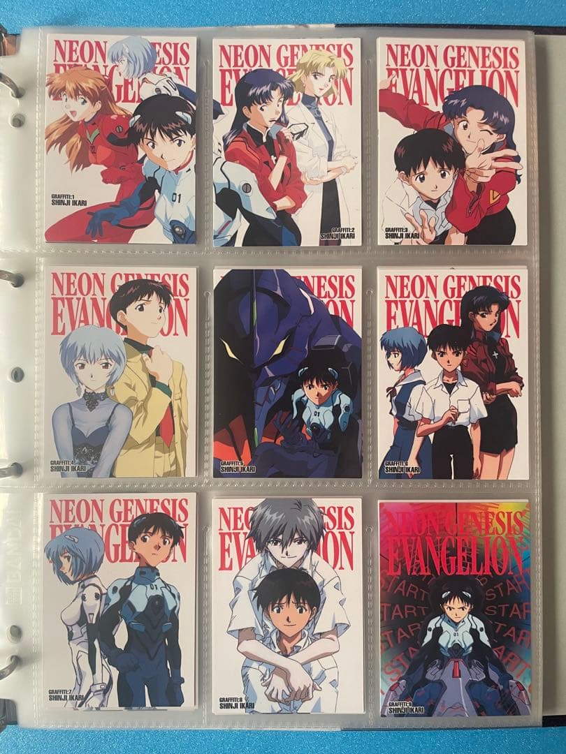 エヴァンゲリオン　カードダスマスターズ　第壱集　フルコンプ　1996年