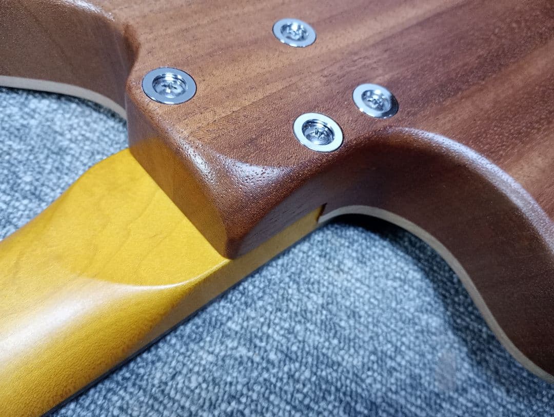 h*n様 オフセットテレキャスター テレマスタータイプ マホガニー/メイプルトッ