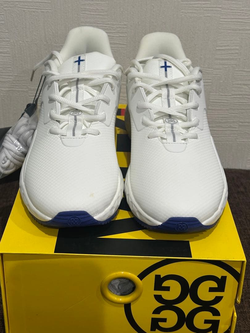 G/FOREメンズシューズMG4+ ホワイト　27㎝