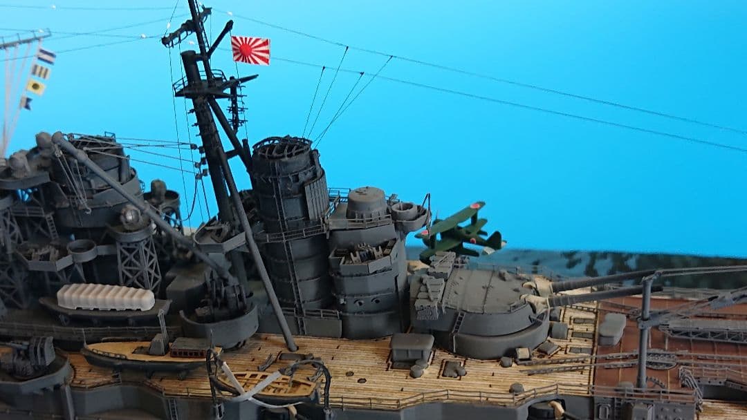 1/700 戦艦榛名 塗装済完成品