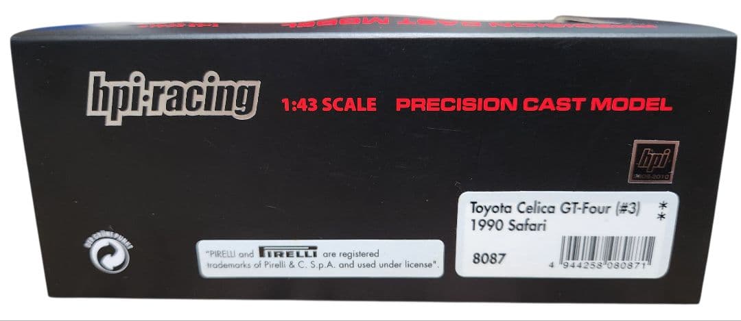 hpi-racing 1/43 トヨタ セリカ 1990 Safari