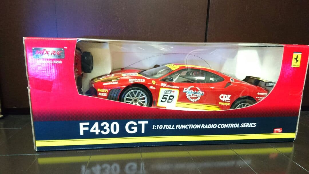 ラジコン  フェラーリ F430 GT