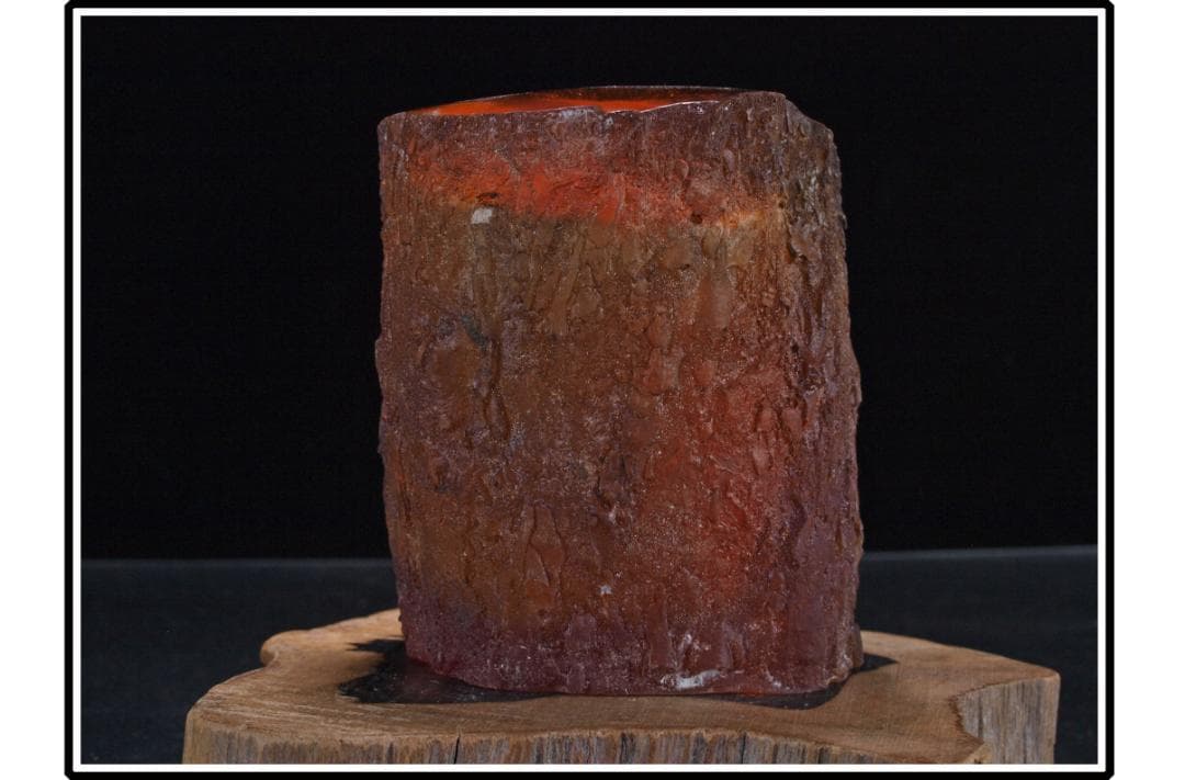 旧家初心だし　中国時代の化石　天然琥珀サソリ※骨董品 DE1663D4-2