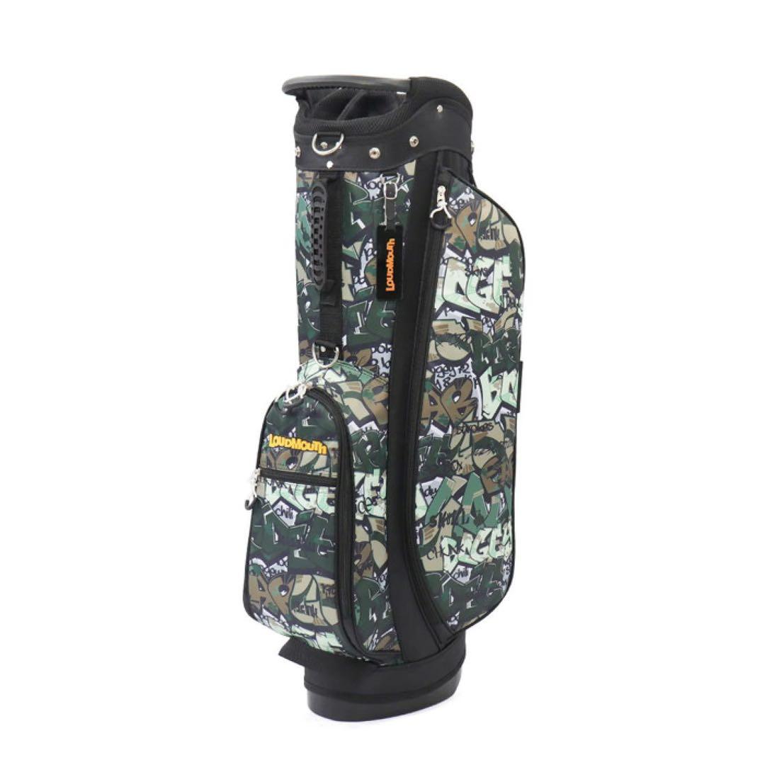 【新品】ラウドマウス キャディバッグ 8.5型 タグスカモ 159 CB0031