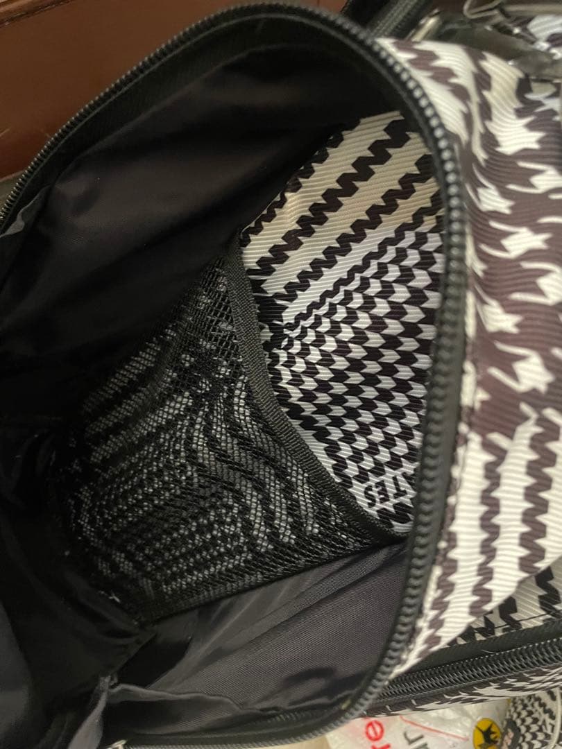 PEARLY GATES チェック柄 キャディバッグ ヘッドカバーセット