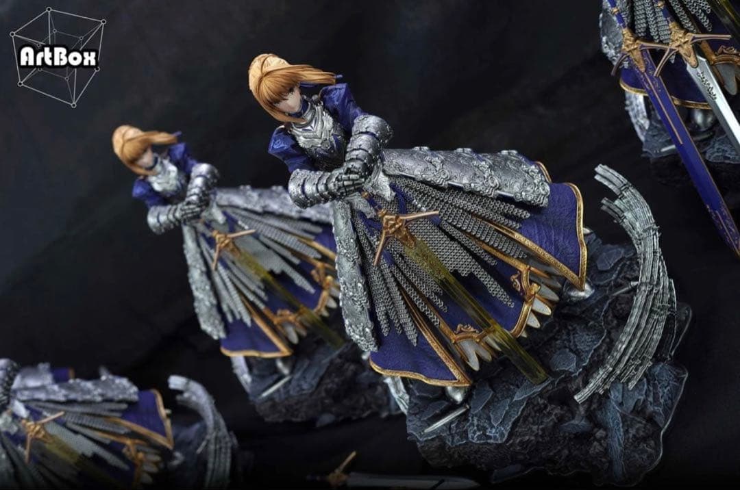 Fate DX版 ArtBox セイバー アルトリア フィギュア スタチュー