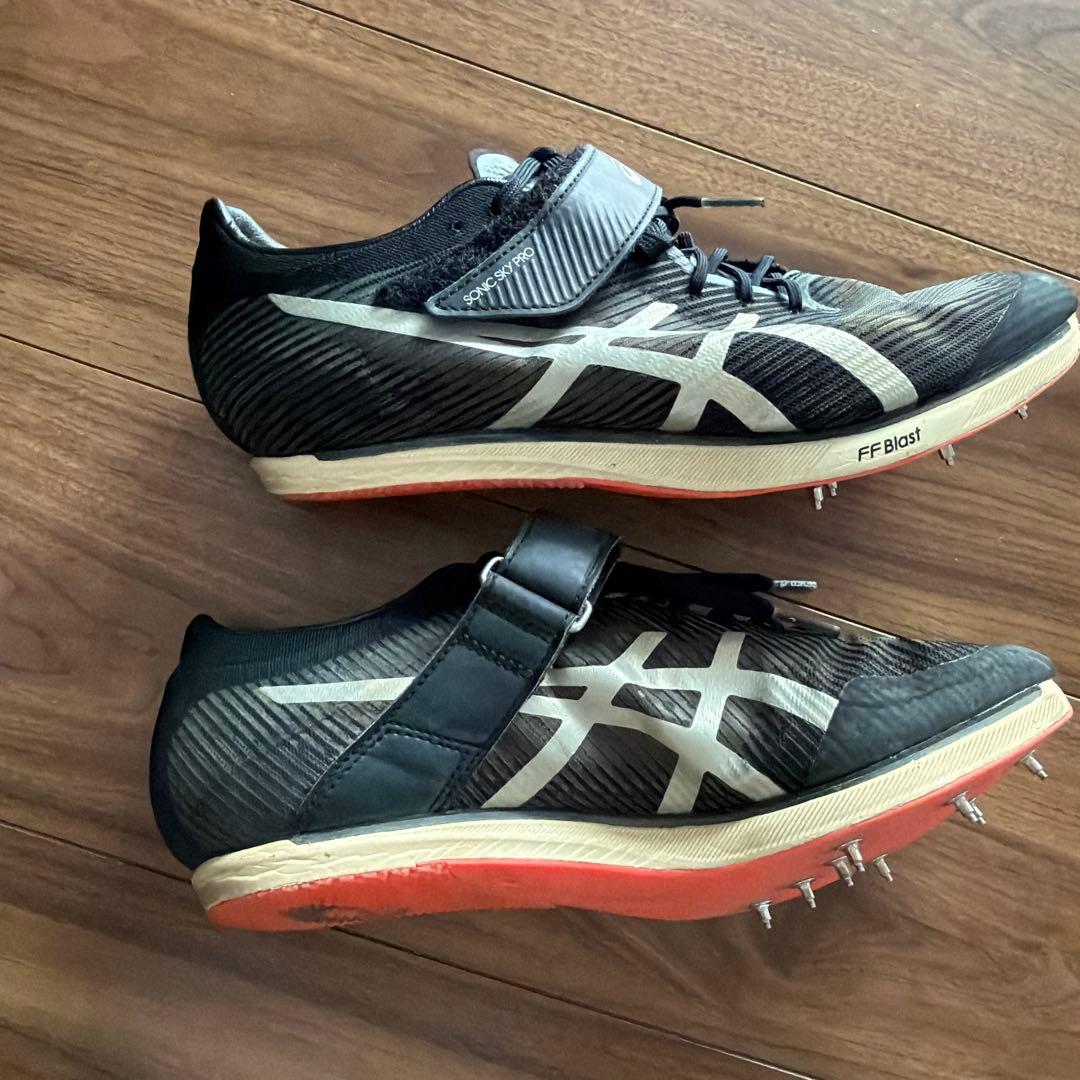 ASICS Sonic Sky Pro 27.0cm跳躍用スパイク