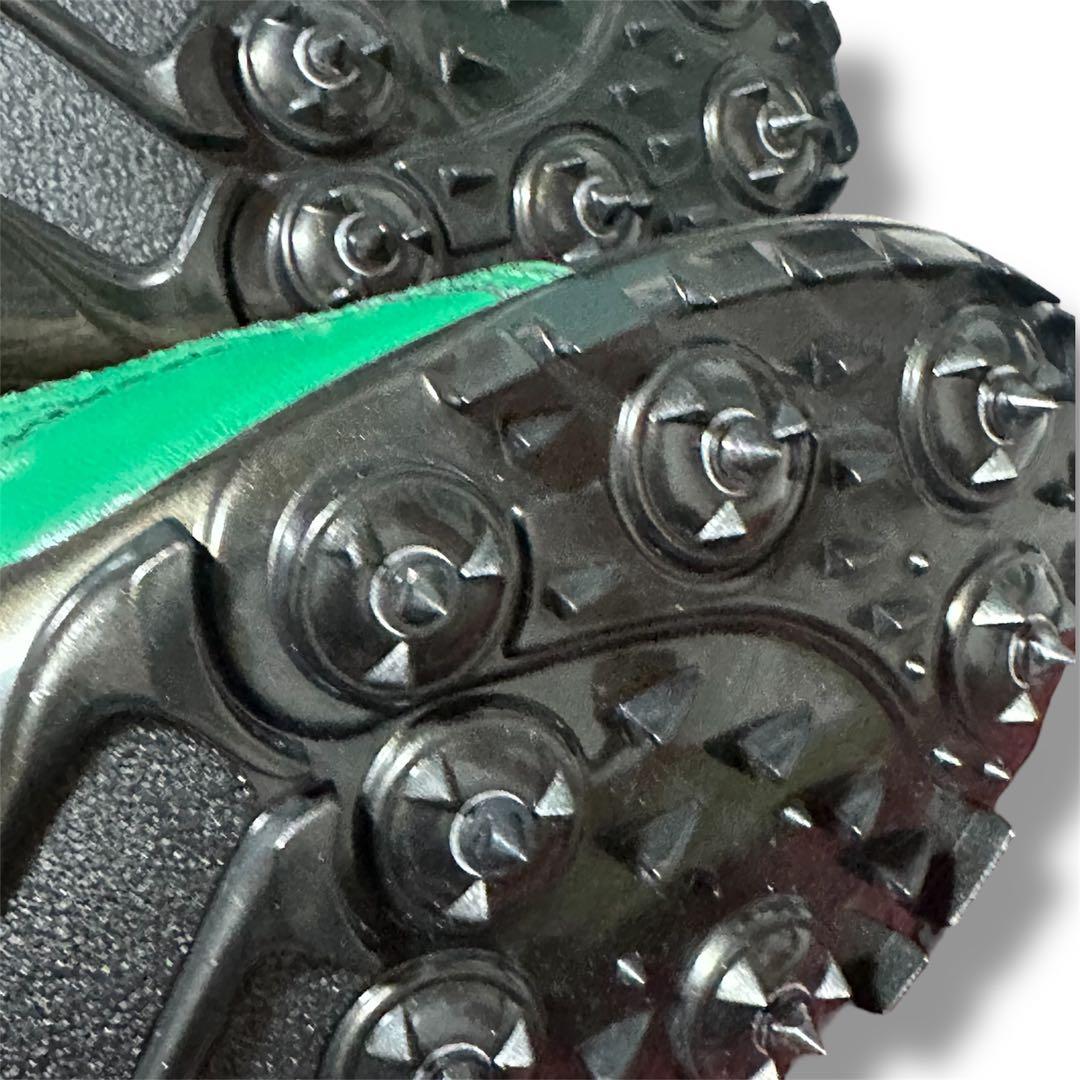 プーマ陸上競技用スパイクシューズ ゴールド/グリーン29㎝