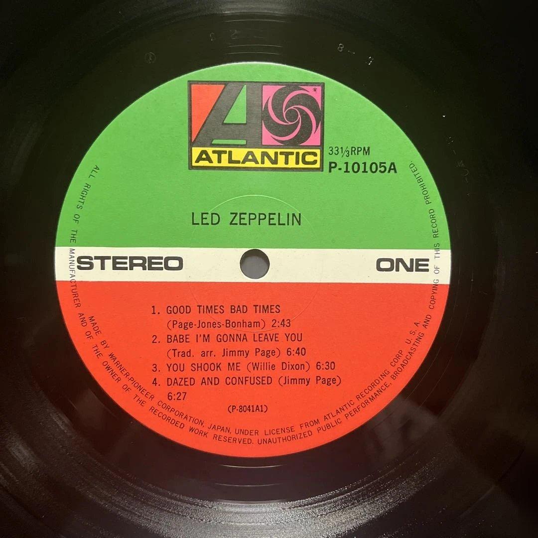 レッド•ツェッペリン『レッド•ツェッペリン』ポスター付レコード