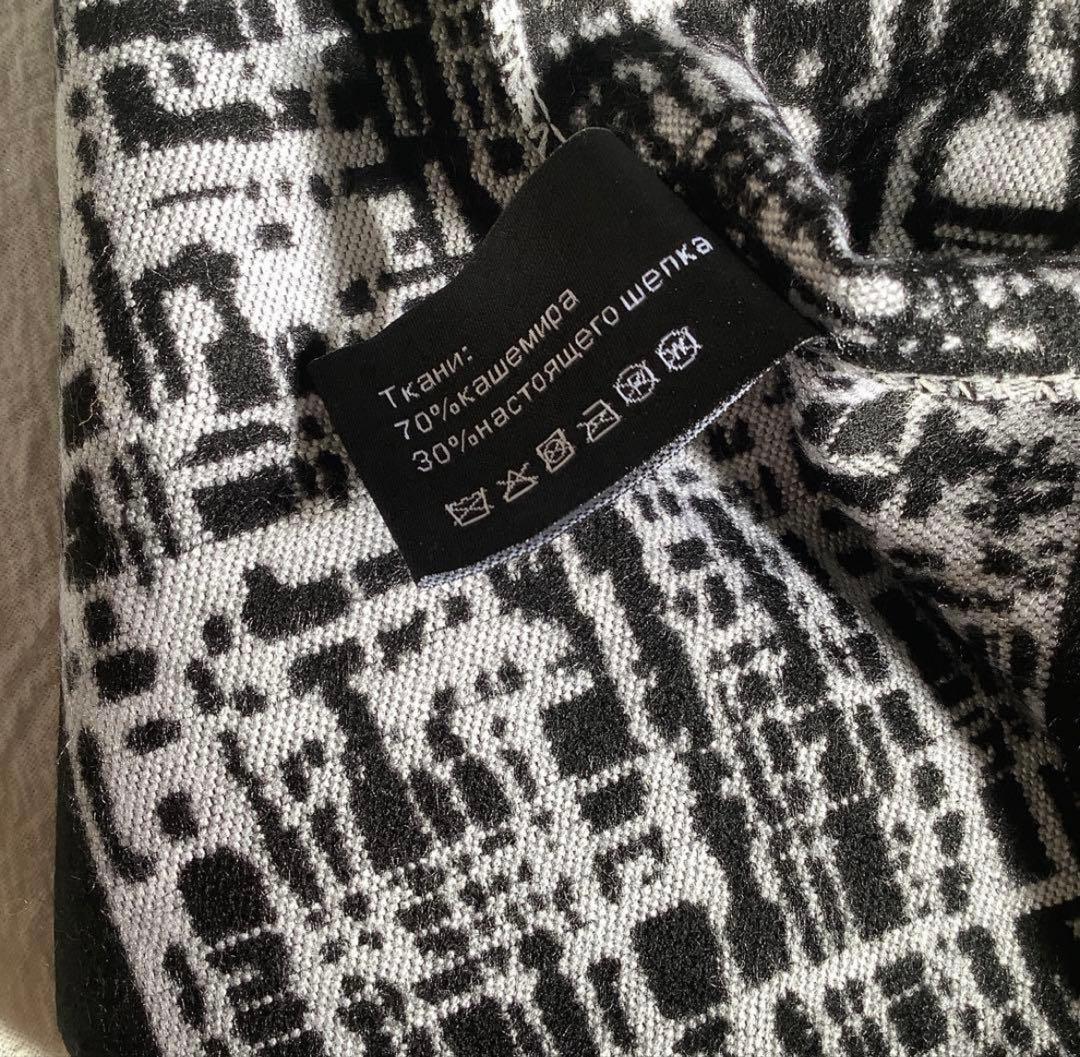 CHANEL シャネル　ノベルティ　ストール　カシミア　シルク