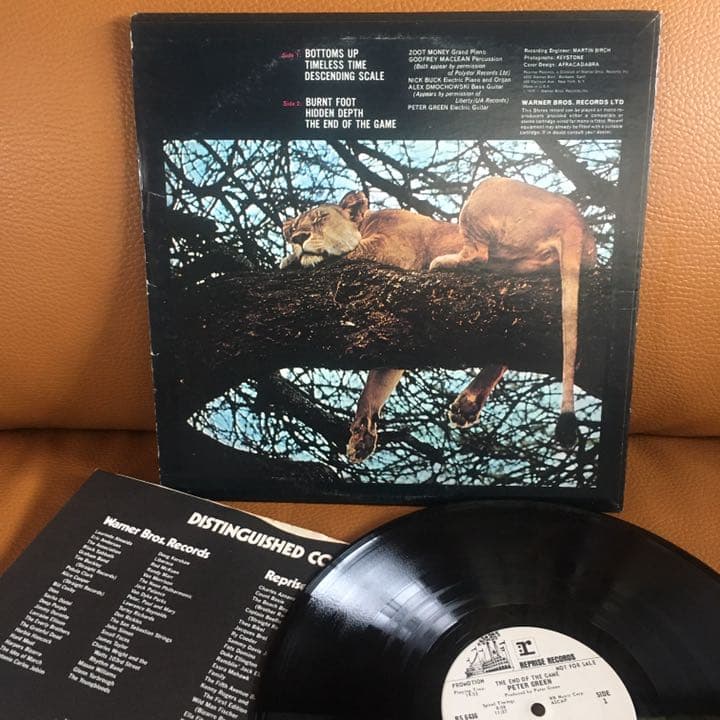 Peter Green The end of the game プロモ盤